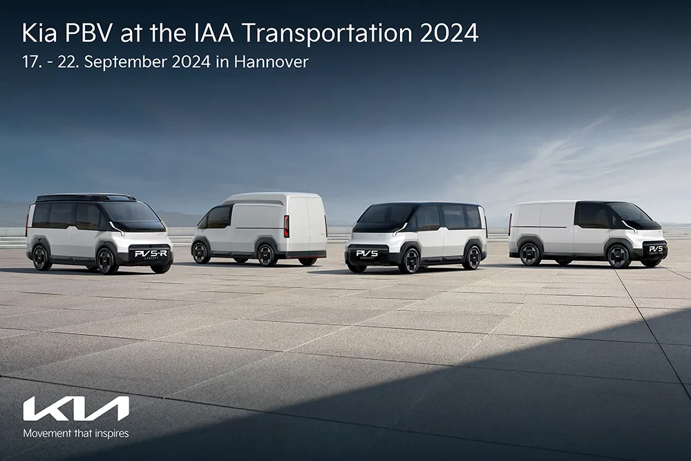 Evropska premijera Kia PBV vozila na sajmu IAA Hannover 2024