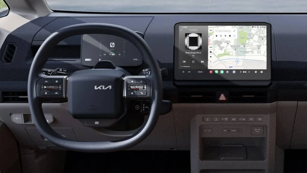 KIA PV 5 Enterijer - MTL Auto
